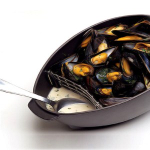 Pentola per capesante, ghisa, 25 cm/2L, Black - Staub 