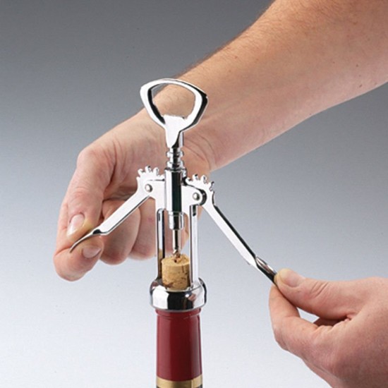 Saca-rolhas de 2 alavancas, "Metall" - Westmark