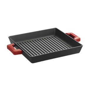 Set of 2 handles, silicone, red - LAVA brand