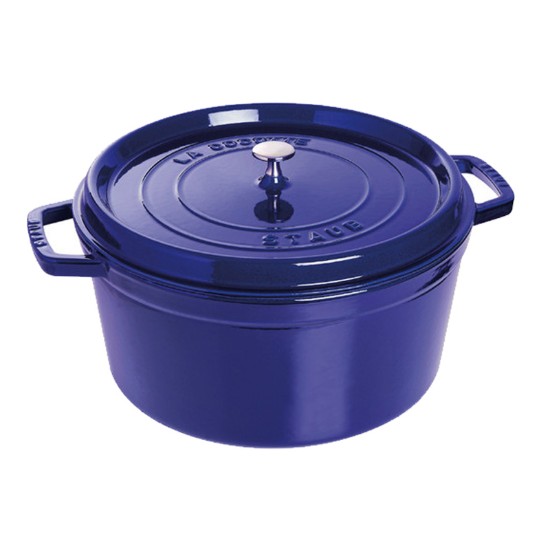 Pentola Cocotte, ghisa, 28cm/6,7L, Dark Blue - Staub