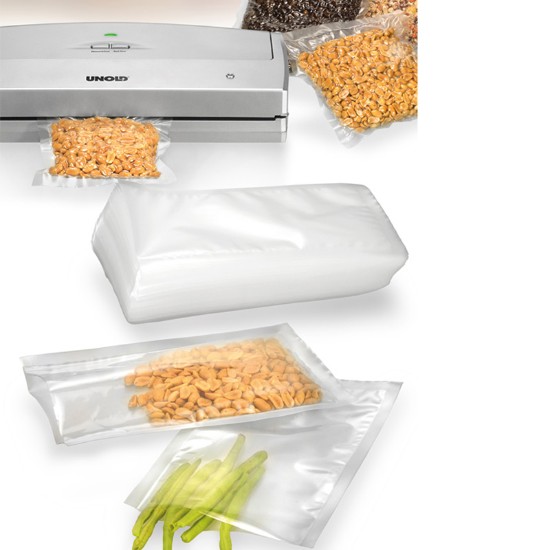 100 transparent bags for vacuum sealing, 15x25 cm - UNOLD brand