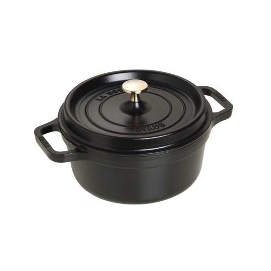 Pentola per cocotte, ghisa, 22 cm/2.6L, Black - Staub