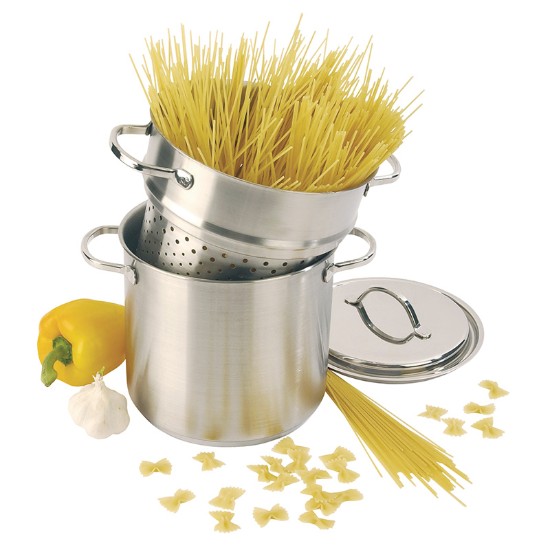 Set for boiling pasta, 20 cm/4 l, Specialties range, stainless steel - Demeyere