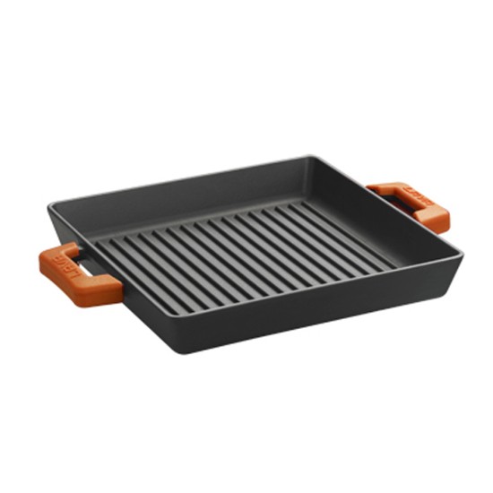 Conjunto de 2 pegas, silicone, cor laranja - marca LAVA