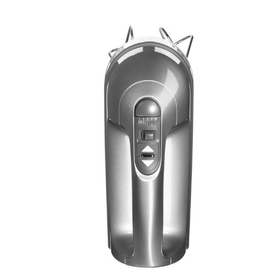 Sbattitore elettrico, 9 velocità, 85 W, colore "Contour Silver" - KitchenAid