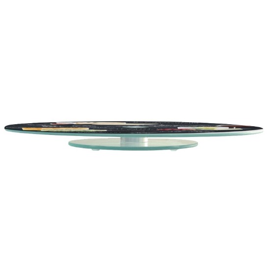 Draaiplateau "World of Cheese" voor het serveren van kaas, 32 cm - Easy Life