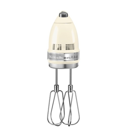 Handmixer, 9 versnellingsinstellingen, 85 W, kleur "Almond Cream" - merk KitchenAid