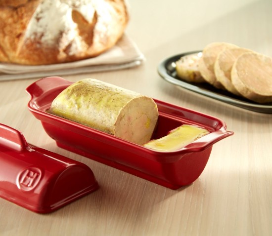 Terrineschaal, keramiek, 24,5 x 10 cm/0,6L, Burgundy - Emile Henry