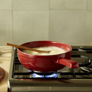Set per fonduta, 24 cm / 2,4 l, Charcoal - Emile Henry