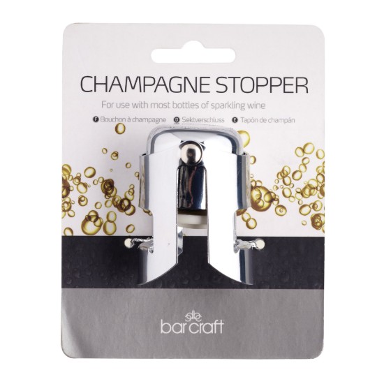 Bouchon pour champagne et vin mousseux, en acier inoxydable - Kitchen Craft