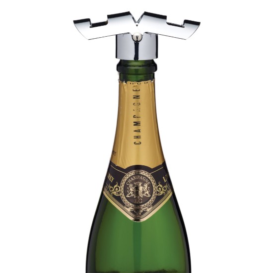 Bouchon pour champagne et vin mousseux, en acier inoxydable - Kitchen Craft