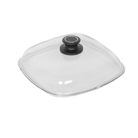 Glazen deksel, 26 x 26 cm - AMT Gastroguss