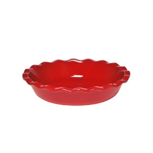Teglia per torte, ceramica, 26 cm/1,2 L, Burgundy - Emile Henry