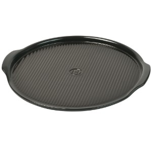 Vassoio per pizza, ceramica, 40 cm, Charcoal - Emile Henry