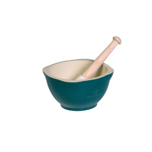 Vijzel met stamper, 14 cm, Blue Flame - Emile Henry
