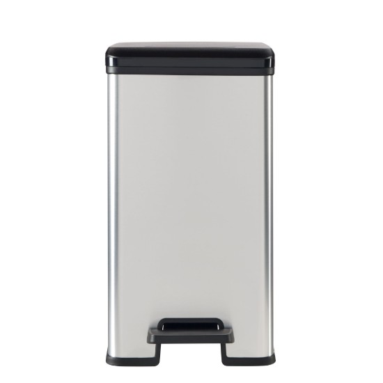 Poubelle rectangulaire, à pédale, 25L, "Slim" - Curver