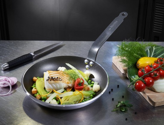 "CHOC INDUCTION" koekenpan met antiaanbaklaag, 32 cm - merk "de Buyer"