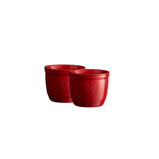 Set di 2 ciotole Ramekin, 8,5 cm, Burgundy - Emile Henry