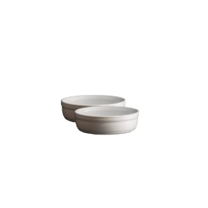 Set di 2 piatti Creme Brulée, Flour - Emile Henry