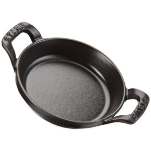 Mini oven dish, 12 cm, cast iron, Black - Staub