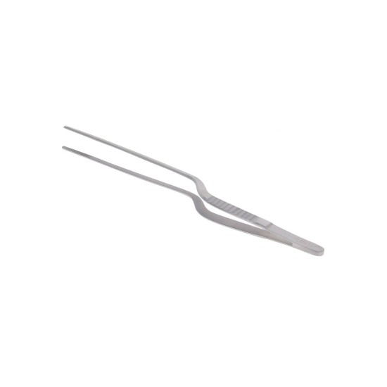 Pincet gebogen, 20 cm - merk "de Buyer"