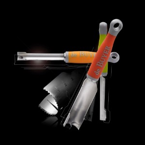 Estrattore di noccioli di frutta, 13 mm - de Buyer