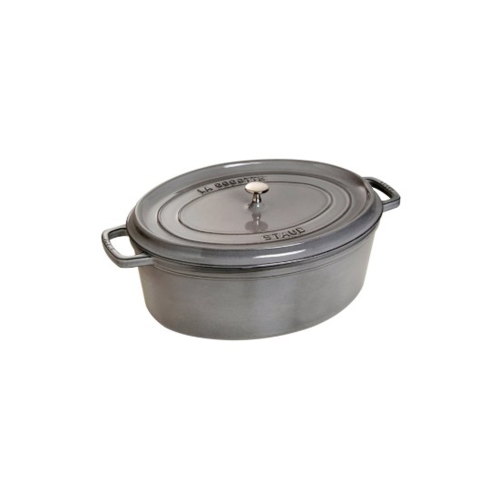 Οβάλ κατσαρόλα Cocotte, μαντέμι, 17 cm/1L, Graphite Grey - Staub