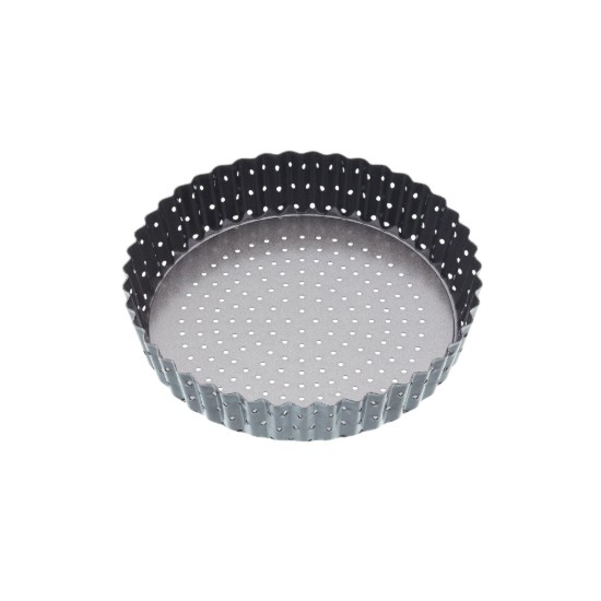 Tava perforata pentru tarte, 18 cm, otel - Kitchen Craft