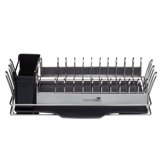 Asciugapiatti, acciaio inox, 41 × 22 × 13 cm - Kitchen Craft