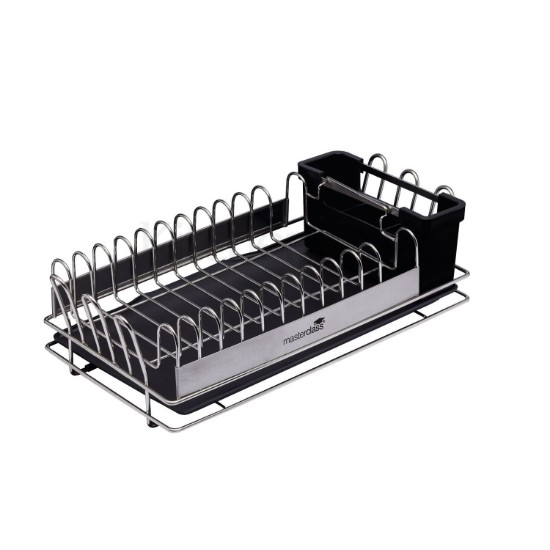 Asciugapiatti, acciaio inox, 41 × 22 × 13 cm - Kitchen Craft
