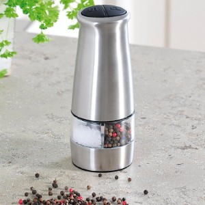 Macina sale e pepe elettrico, 17,5 cm, acciaio inossidabile - Kesper