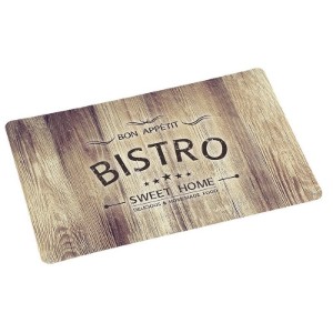 Tafelmat "Bistro", 43,5 x 28 cm, bruin - Kesper