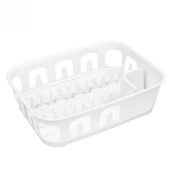 Scolapiatti rettangolare, Bianco - Curver