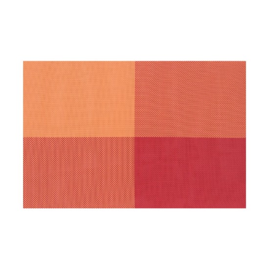 Set di 4 tovagliette, 45 × 30 cm, Arancione