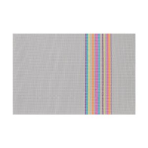 Set van 4 tafelmatten, Grijs, 45 × 30 cm