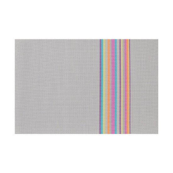 4er Tischset, Grau, 45 × 30 cm