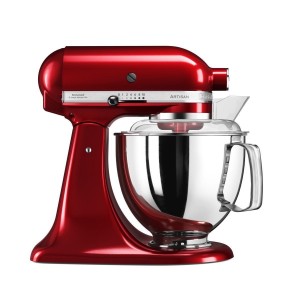 Miscelatore "Artisan", 4,8 l, modello 175, colore "Candy Apple" - marchio KitchenAid