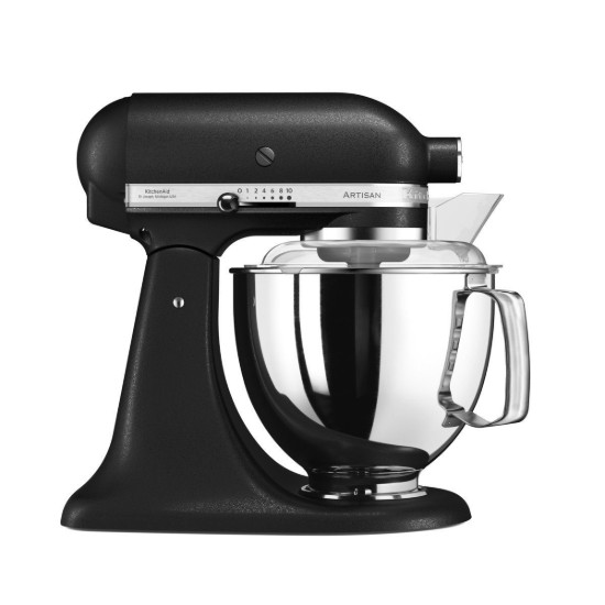 "Artisan" Mixer, 4.8L, Model 175, "Cast Iron Black" kleur - merk KitchenAid