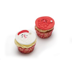 Stampo in silicone per marzapane, Babbo Natale - di Kitchen Craft