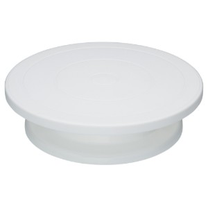 Alzata girevole per decorare torte, 28 cm, in plastica – prodotto da Kitchen Craft