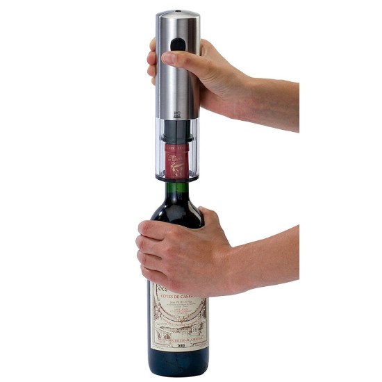 Cavatappi elettrico, 20 cm, "Elis", Stainless Steel - Peugeot