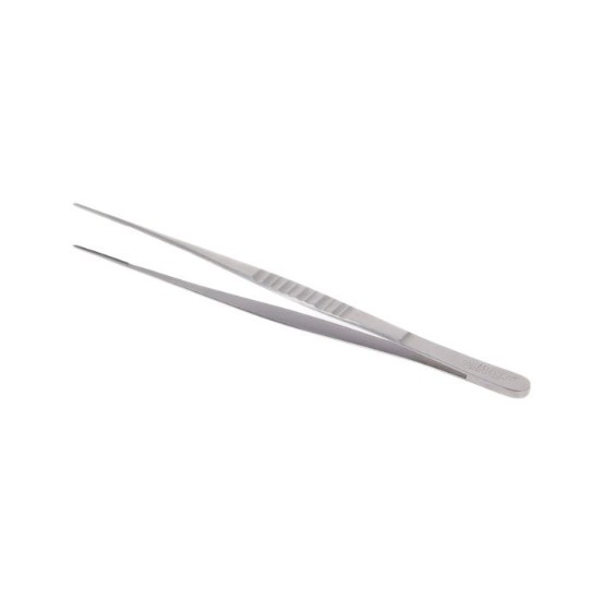 Pinzetta dritta, 25,5 cm, acciaio inossidabile - marchio "de Buyer"