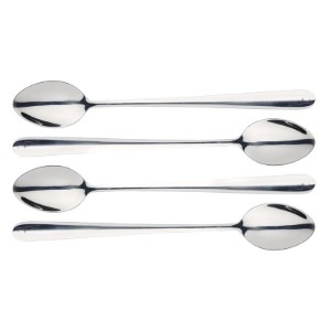 Set of 4 teaspoons, stainless steel - by Kitchen Craft