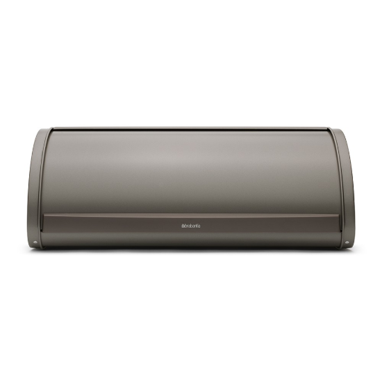 Broodtrommel, 44,5 x 26,2 cm, RVS, <<Platinum>> - Brabantia