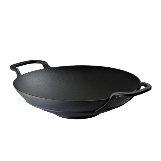 Wok, 38 cm, cast iron - LAVA brand