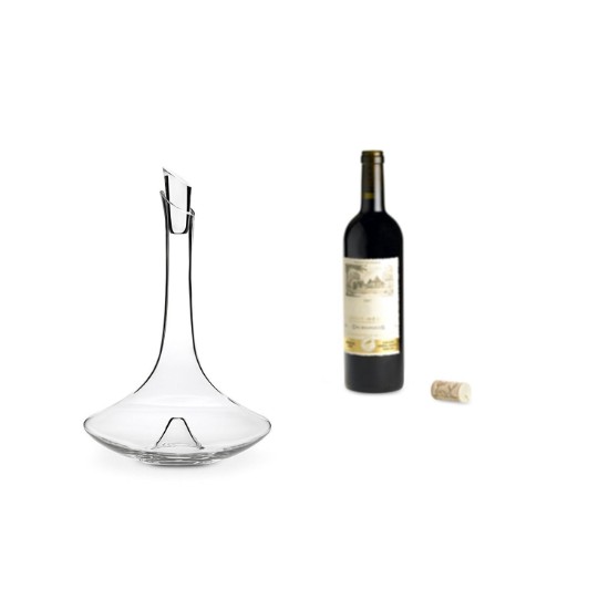 Decanter per vino, in vetro, 750 ml, 'Ibis' - Peugeot