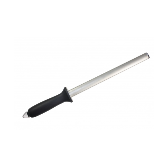 Acciaino per affilare i coltelli, rivestito di diamante, acciaio inossidabile, 30 cm - Zokura
