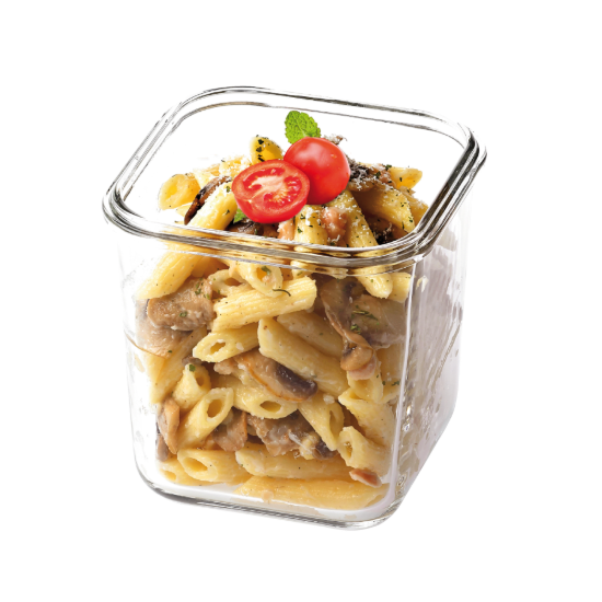 Food storage container, "Air Type" range, 920 ml, made from glass - Glasslock