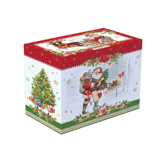 Cuenco de porcelana "Vintage Christmas", Ø 20 cm - Easy Life