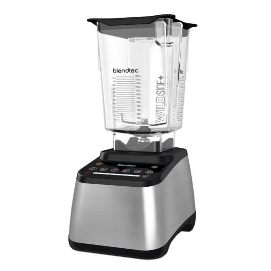 Frullatore "Designer 725", 1800 W, colore argento - Blendtec
